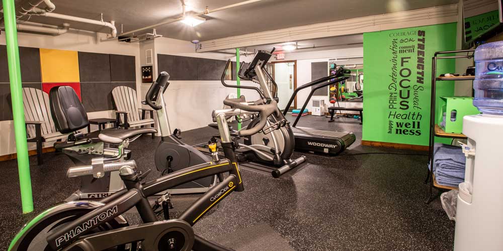 Open Hearth Lodge Gym in Door County