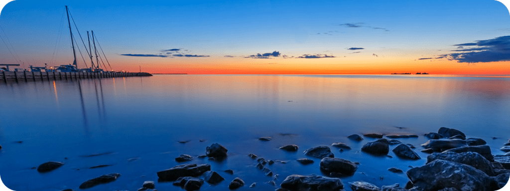 Sister Bay shoreline